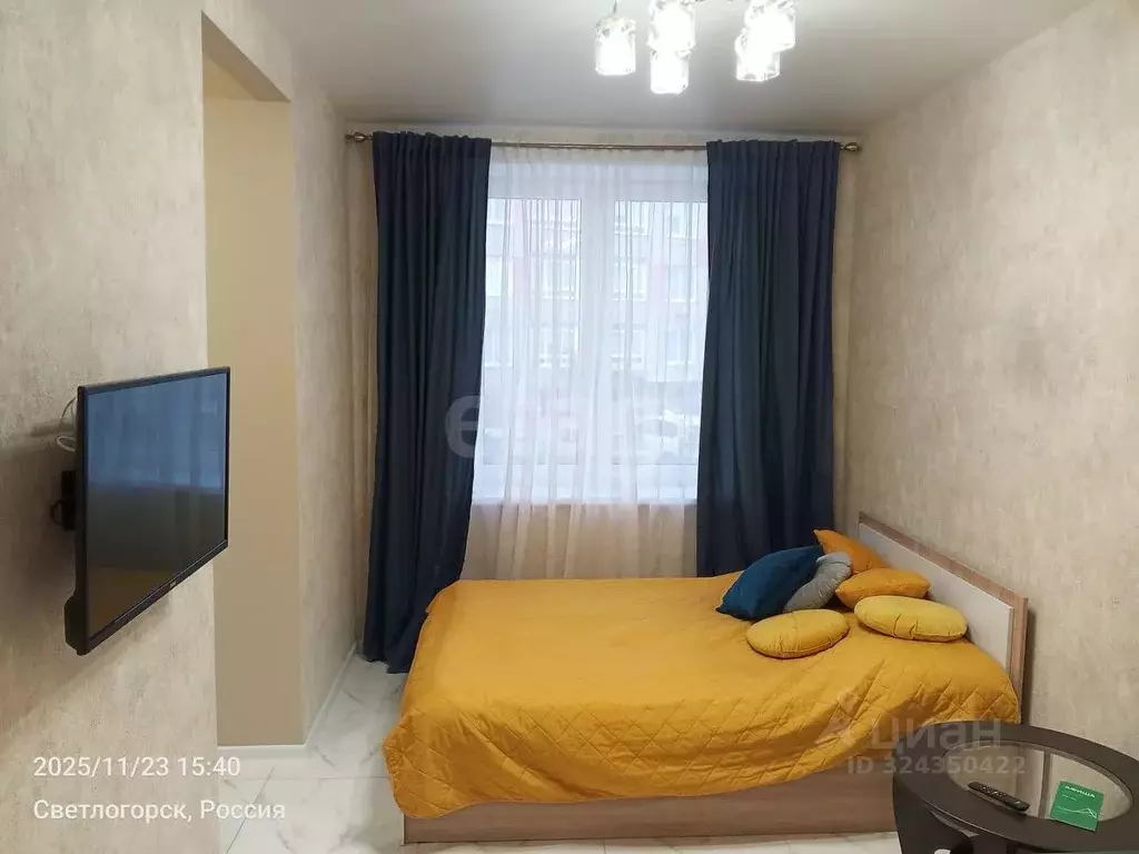 Студия Калининградская область, Светлогорск ул. Молодежная, 19 (25.0 ... - Фото 1