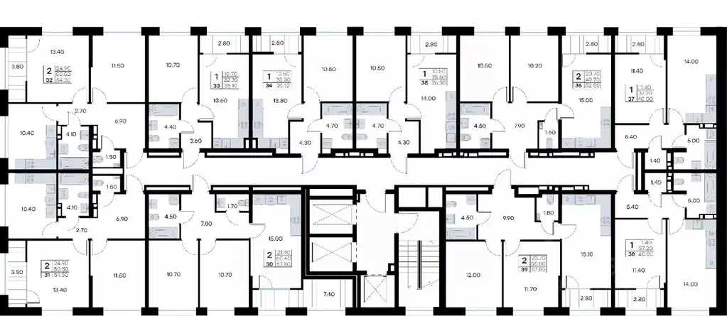 1-к кв. Приморский край, Владивосток ул. Нейбута, 135 (36.3 м) - Фото 2