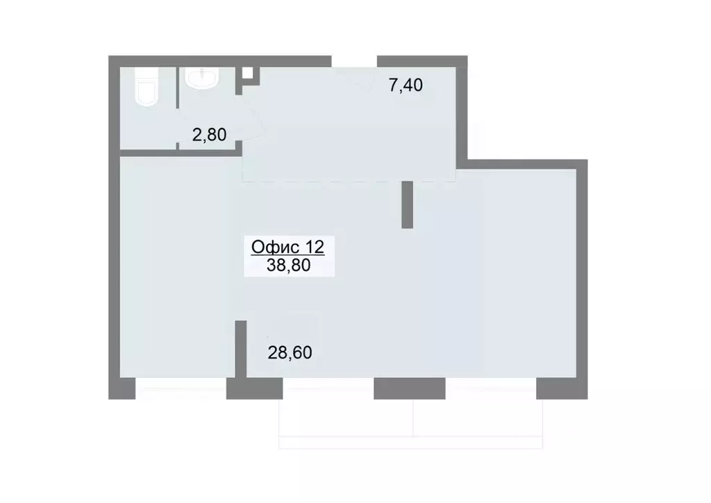 Офис в Свердловская область, Екатеринбург ул. Краснофлотцев, 40 (39 м) - Фото 1