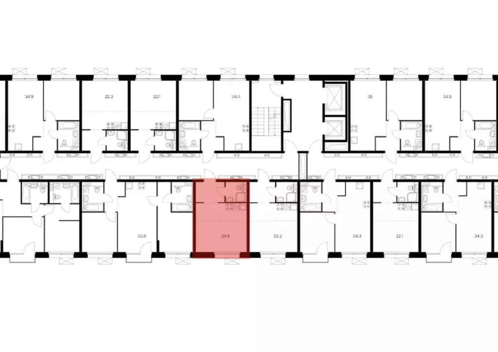 Продаётся квартира-студия, 24.8 м - Фото 0