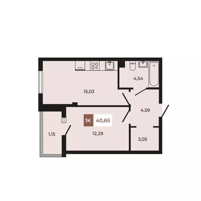 1-к кв. Ростовская область, Аксайский район, Щепкинское с/пос, пос. ... - Фото 0