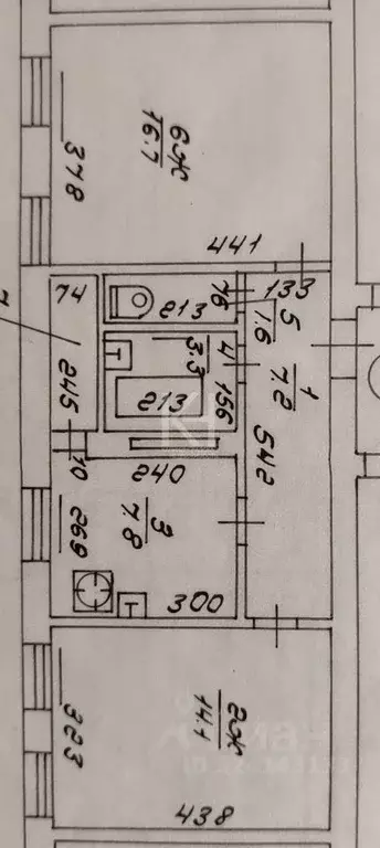 2-к кв. Калининградская область, Калининград Судостроительная ул., 81 ... - Фото 1