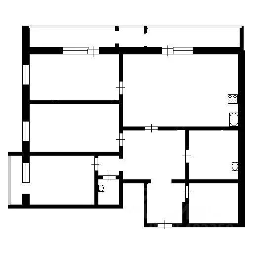 4-к кв. Тверская область, Тверь ул. Седова, 55 (128.1 м) - Фото 2