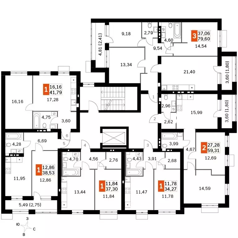3-к кв. Московская область, Одинцовский городской округ, д. Митькино ... - Фото 2