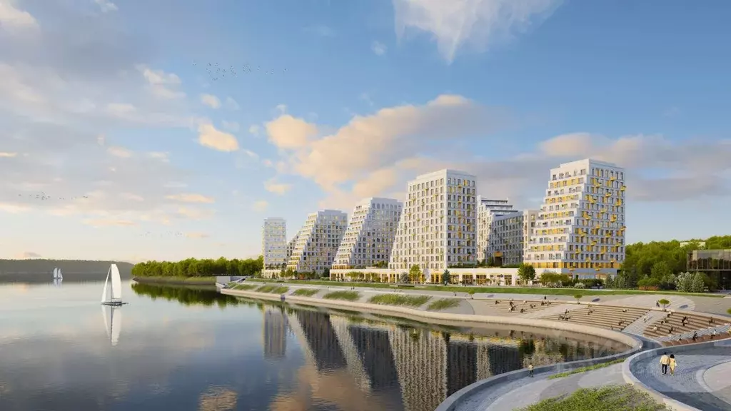1-к кв. Нижегородская область, Нижний Новгород Глоракс Премиум Гребной ... - Фото 1