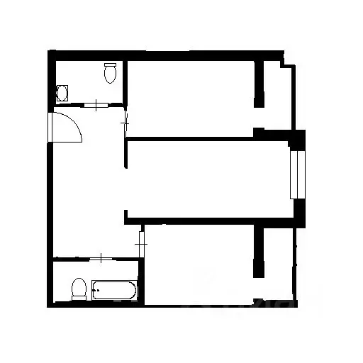 2-к кв. Санкт-Петербург Общественный пер., 5 (64.5 м) - Фото 1