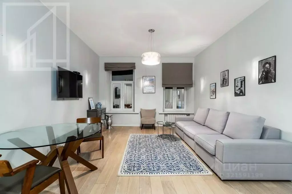 3-к кв. Москва Спиридоньевский пер., 5С2 (75.0 м) - Фото 1