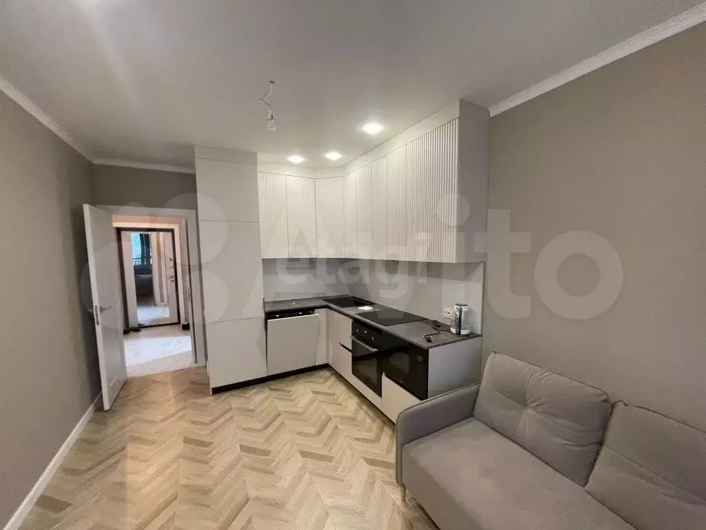 1-к. квартира, 44 м, 8/9 эт. - Фото 1