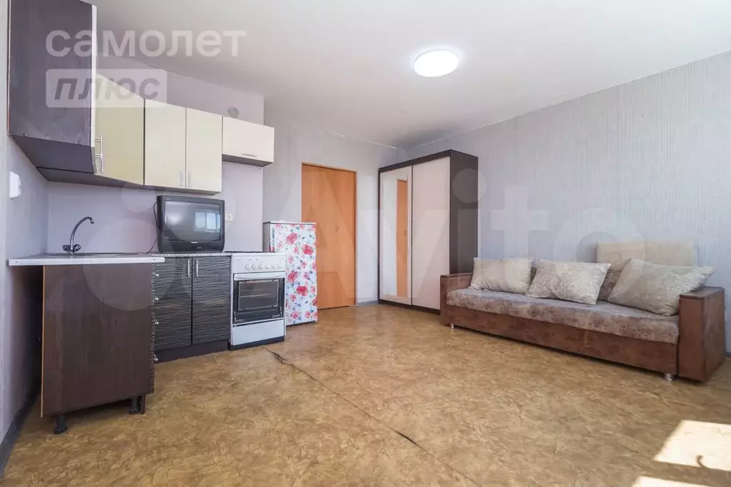 Квартира-студия, 25,9 м, 4/10 эт. - Фото 1