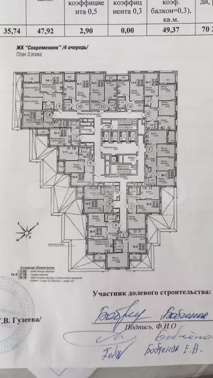 1-к. квартира, 47,8 м, 3/32 эт. - Фото 0