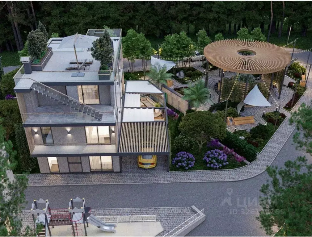 Дом в Краснодарский край, Геленджик Пограничная ул., 14Б (355 м) - Фото 1