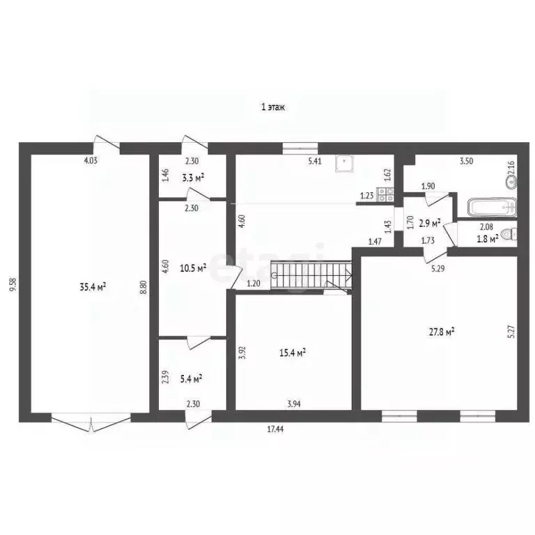 Дом в Мордовия, Саранск ул. Туполева, 2 (185 м) - Фото 2