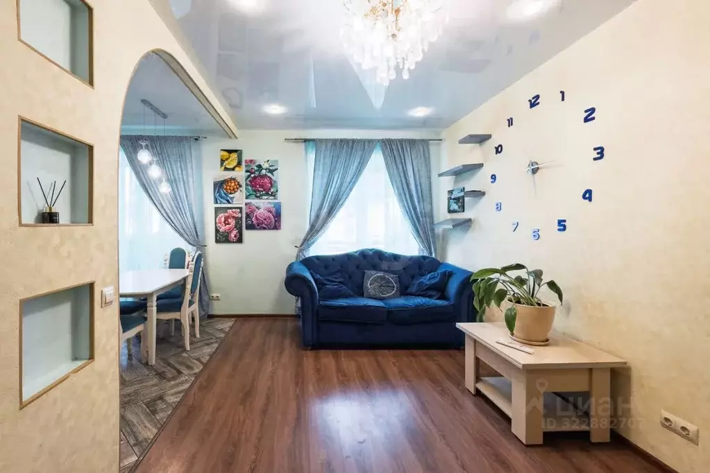 3-к кв. Ульяновская область, Ульяновск ул. Орджоникидзе, 16/114 (100.0 ... - Фото 1