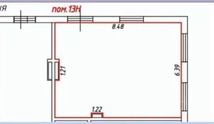 Помещение свободного назначения в Москва ул. Красулинская, 15 (53 м) - Фото 1
