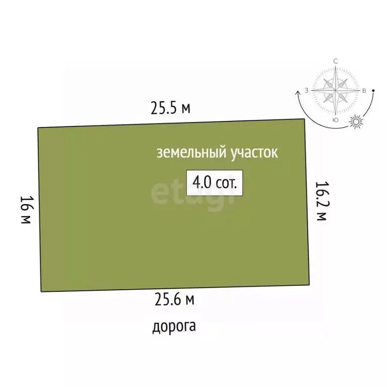 Участок в Крым, Симферополь ул. 28-я Коллективных Садов (4.05 сот.) - Фото 2