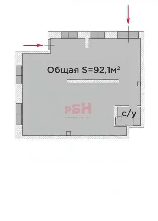 Торговая площадь в Тюменская область, Тюмень Новгородская ул., 9А (92 ... - Фото 2