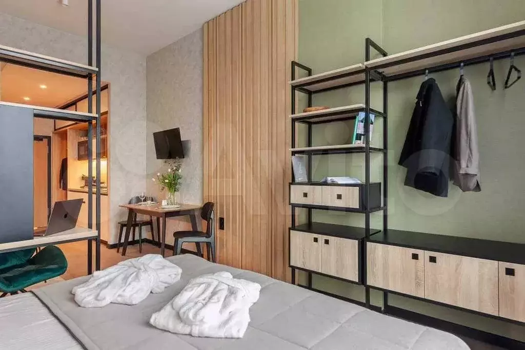 Апартаменты-студия, 33,1 м, 8/14 эт. - Фото 1