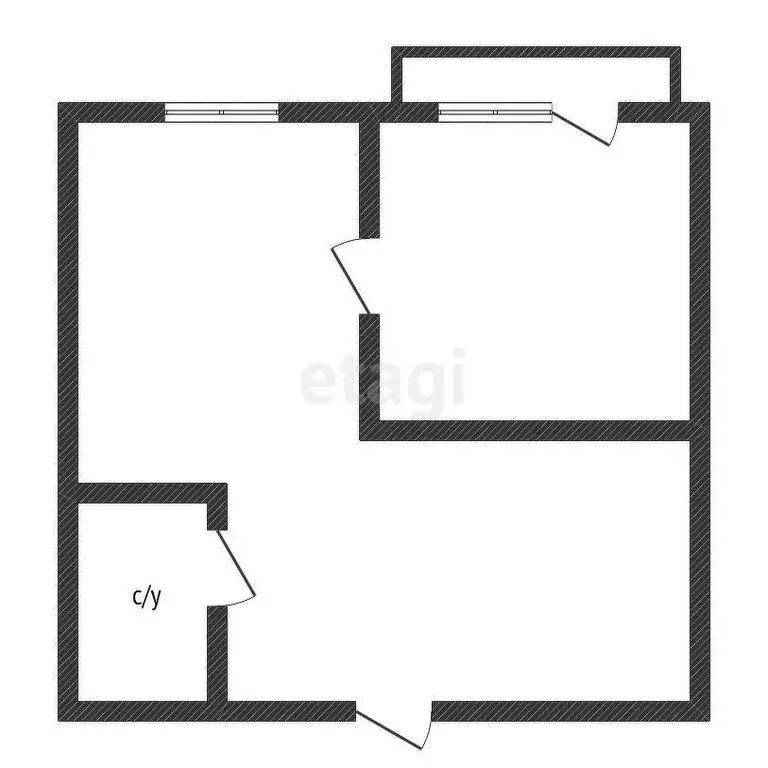 Квартира-студия: Иркутск, микрорайон Радужный, 104 (22 м) - Фото 0