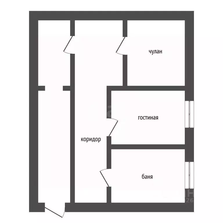 Дом в Татарстан, Набережные Челны Гидростроитель-2 СНТ, 491 (23 м) - Фото 2