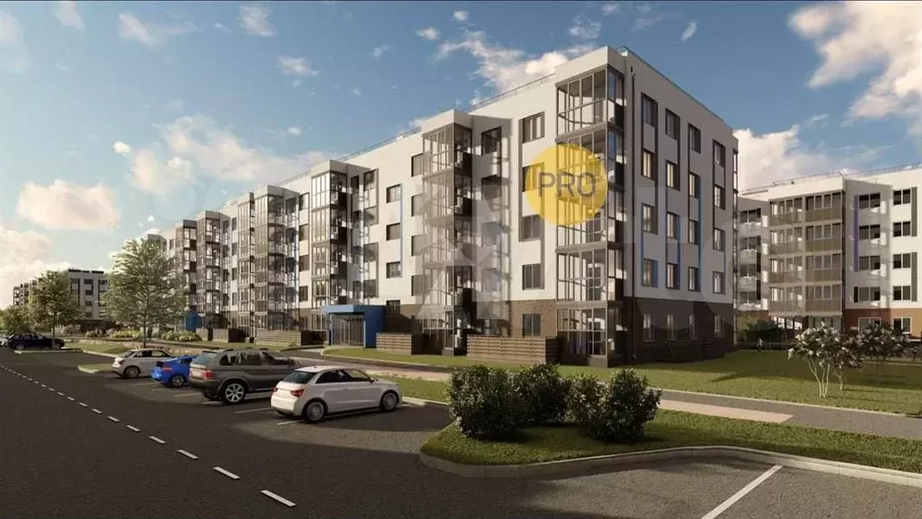 2-к. квартира, 62,6 м, 2/5 эт. - Фото 1