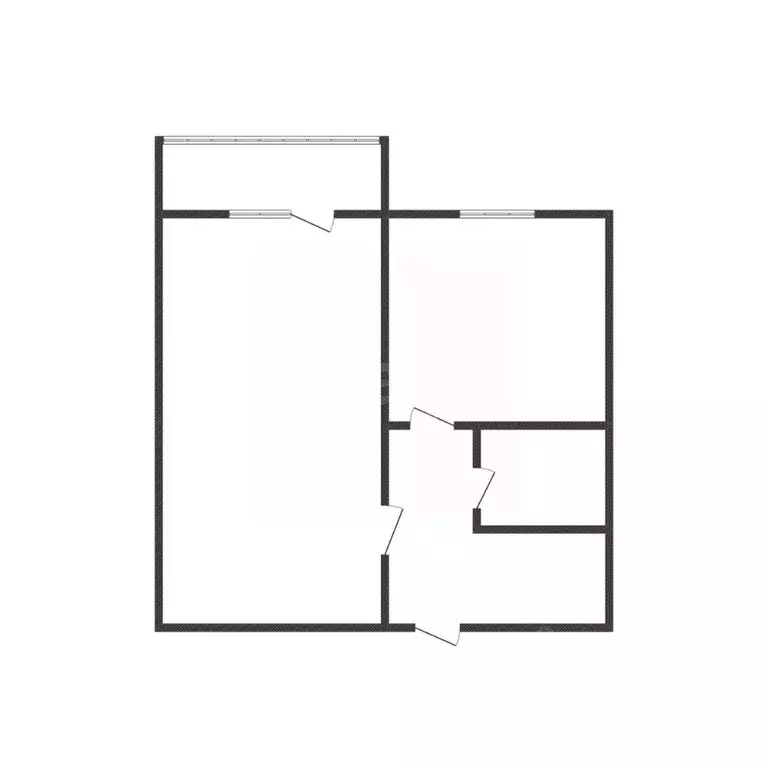 1-к кв. Курская область, Курск ул. Вадима Кирпиченко, 4А (37.5 м) - Фото 2