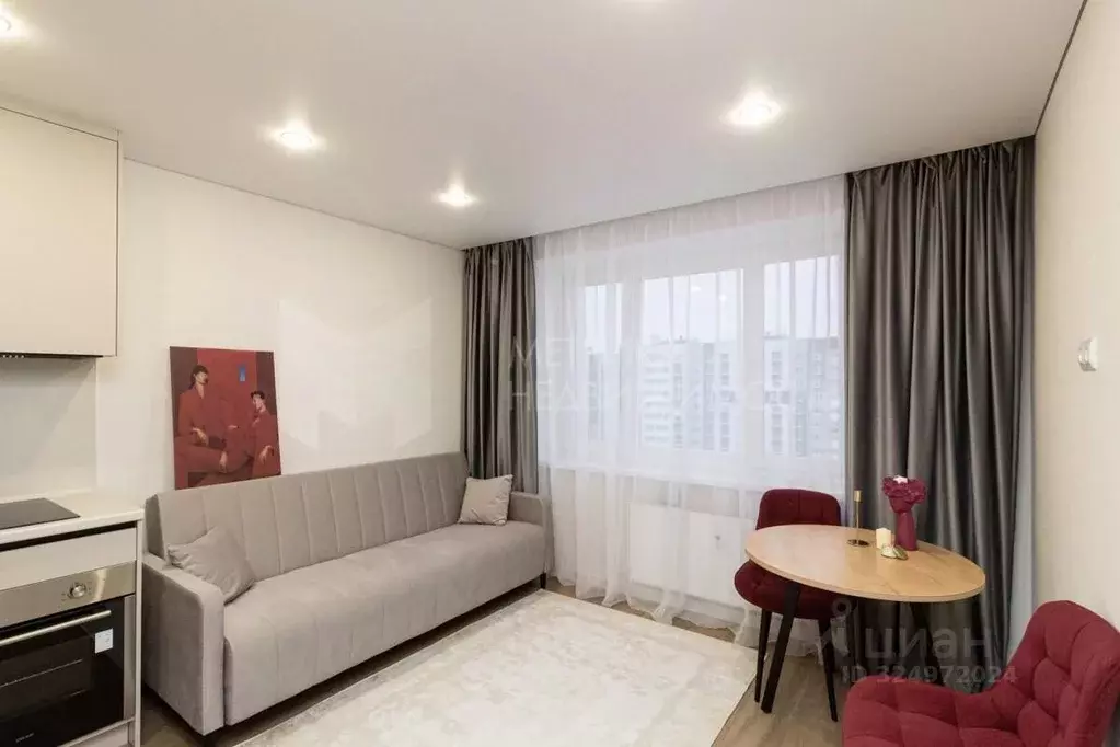 1-к кв. Тюменская область, Тюменский муниципальный округ, д. Патрушева ... - Фото 1