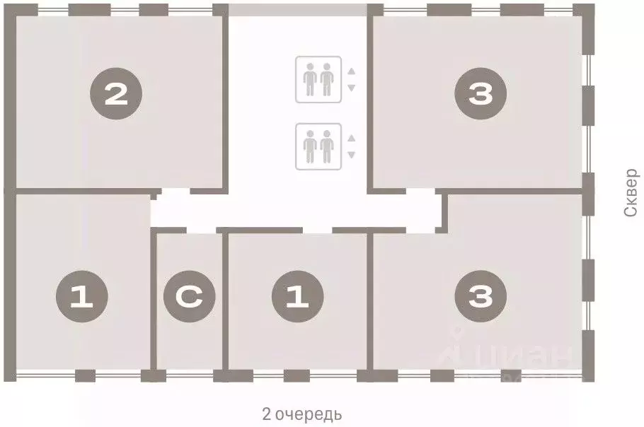 Студия Новосибирская область, Новосибирск ул. Аэропорт, 88 (20.03 м) - Фото 1