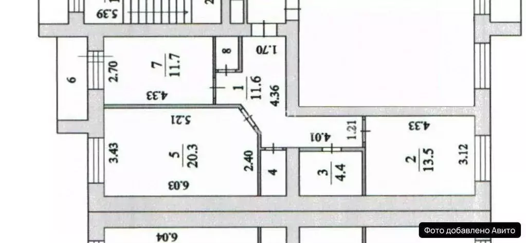 2-к кв. Московская область, Домодедово городской округ, пос. Санатория ... - Фото 2