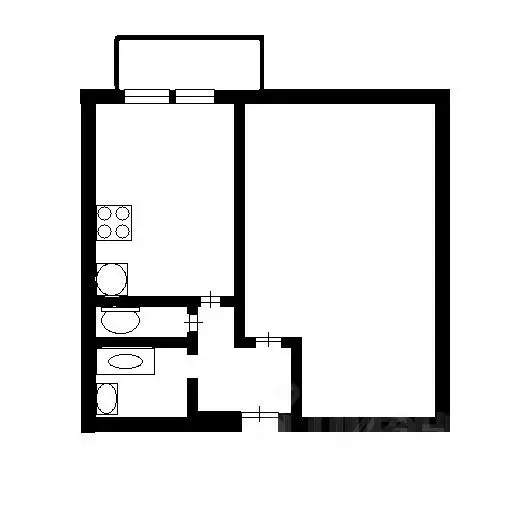 2-к кв. Московская область, Балашиха просп. Ленина, 18 (37.7 м) - Фото 2