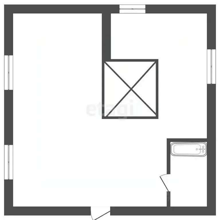 Дом в Свердловская область, Тугулым пгт ул. Гагарина, 35 (31 м) - Фото 2