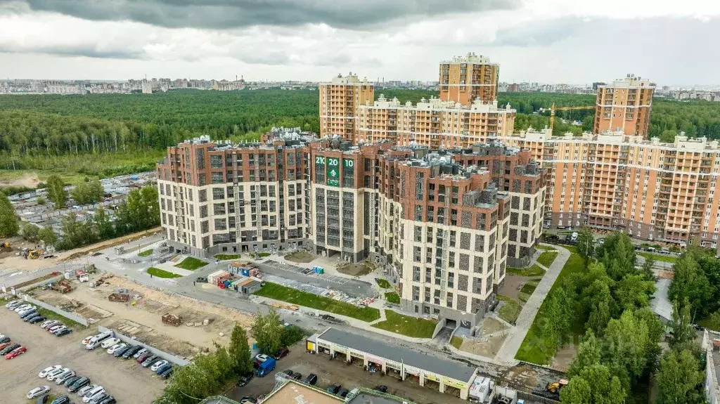 2-к кв. Санкт-Петербург Лиственная ул., 20к2 (56.5 м) - Фото 1