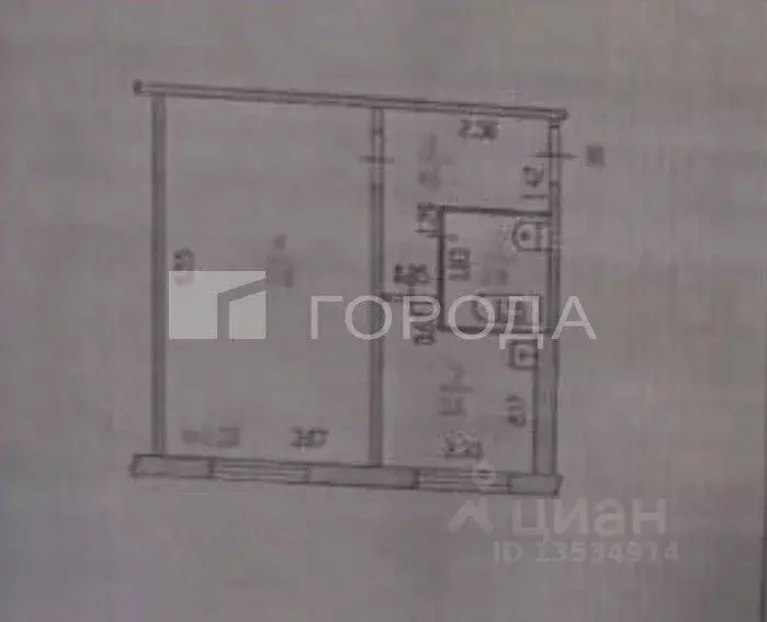 1-к кв. Алтайский край, Барнаул просп. Строителей, 39 (30.0 м) - Фото 2