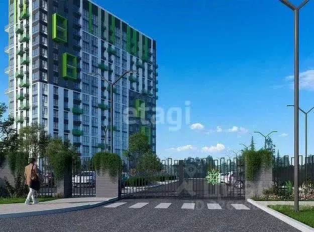 1-к кв. Калужская область, Калуга Новая ул., 47/3 (38.9 м) - Фото 1