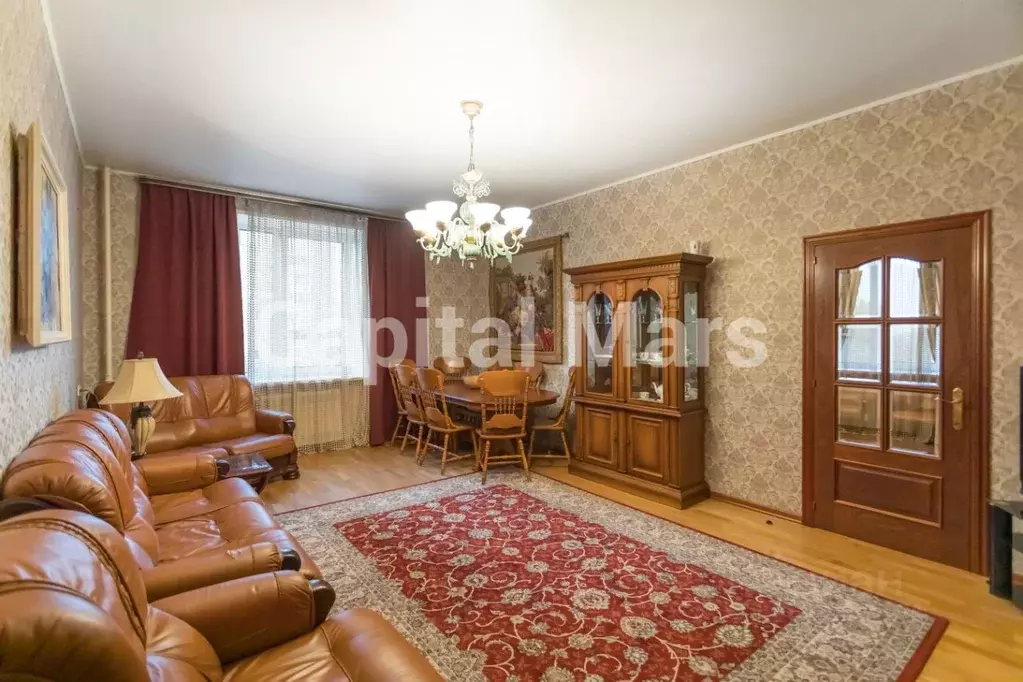 3-к кв. Москва ул. Пырьева, 5А (110.0 м) - Фото 1