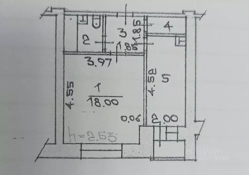 1-к кв. Чувашия, Чебоксары ул. Мичмана Павлова, 31 (35.7 м) - Фото 1