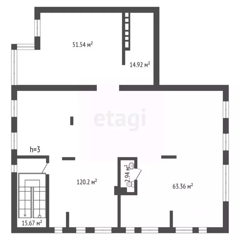 Помещение свободного назначения в Красноярский край, Красноярск ул. ... - Фото 2
