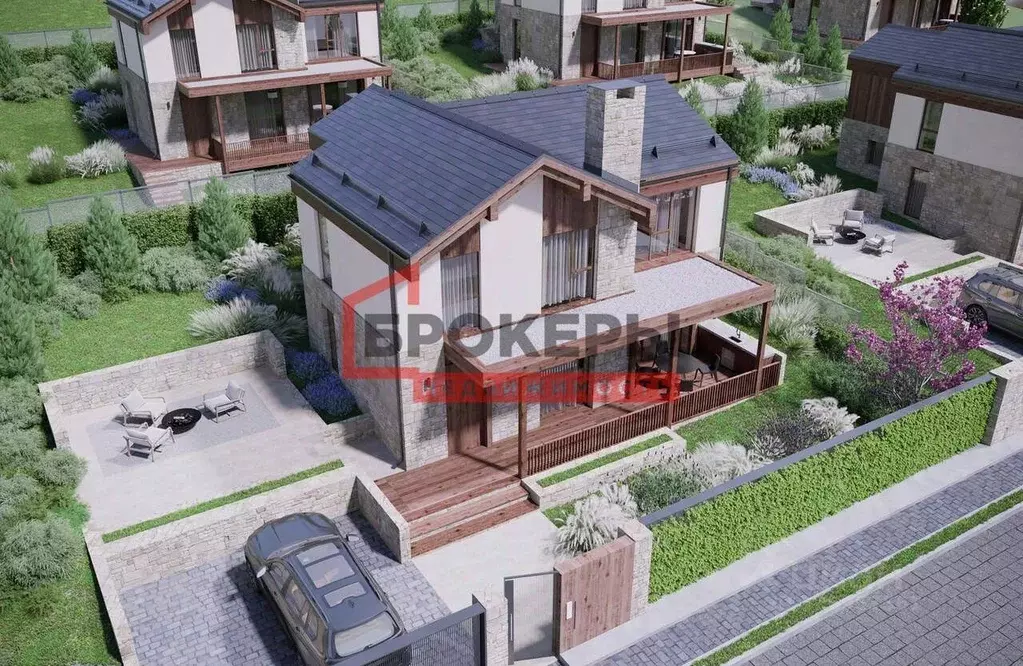 Коттедж в Крым, Алушта муниципальный округ, с. Лучистое, Лучи кп  (170 ... - Фото 1