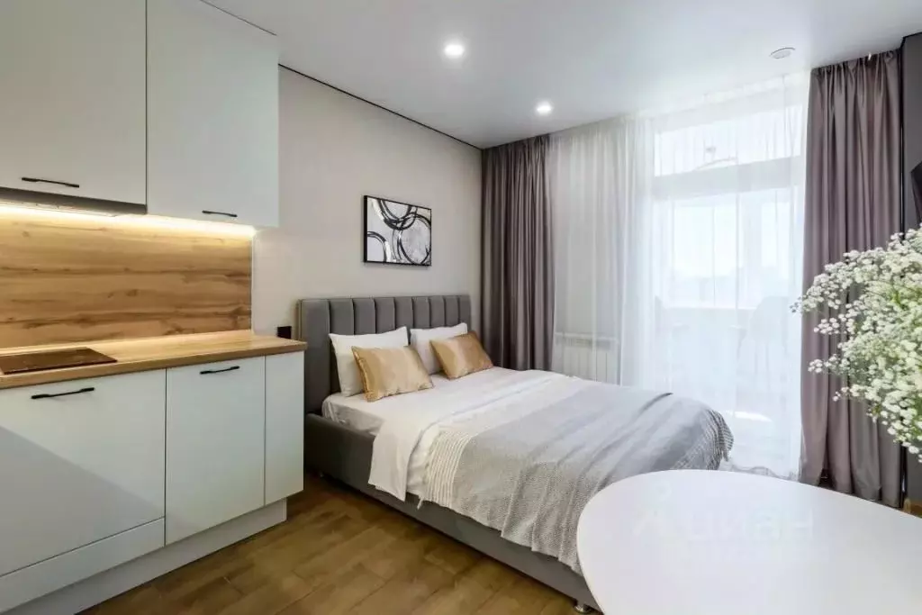 1-к кв. Ростовская область, Ростов-на-Дону Береговая ул., 6 (26.0 м) - Фото 1