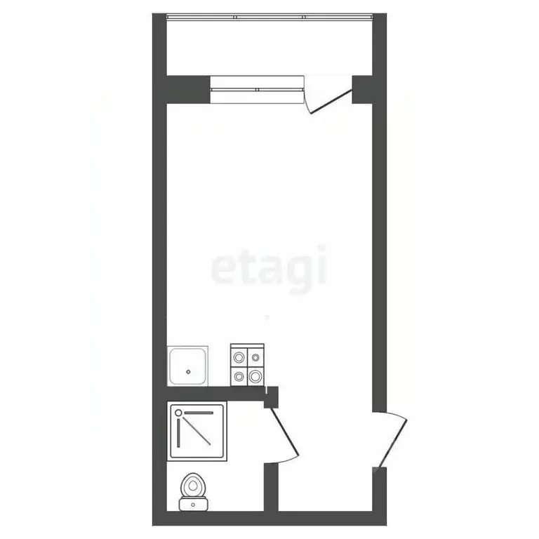Студия Мордовия, Саранск ул. Фурманова, 71 (24.0 м) - Фото 1
