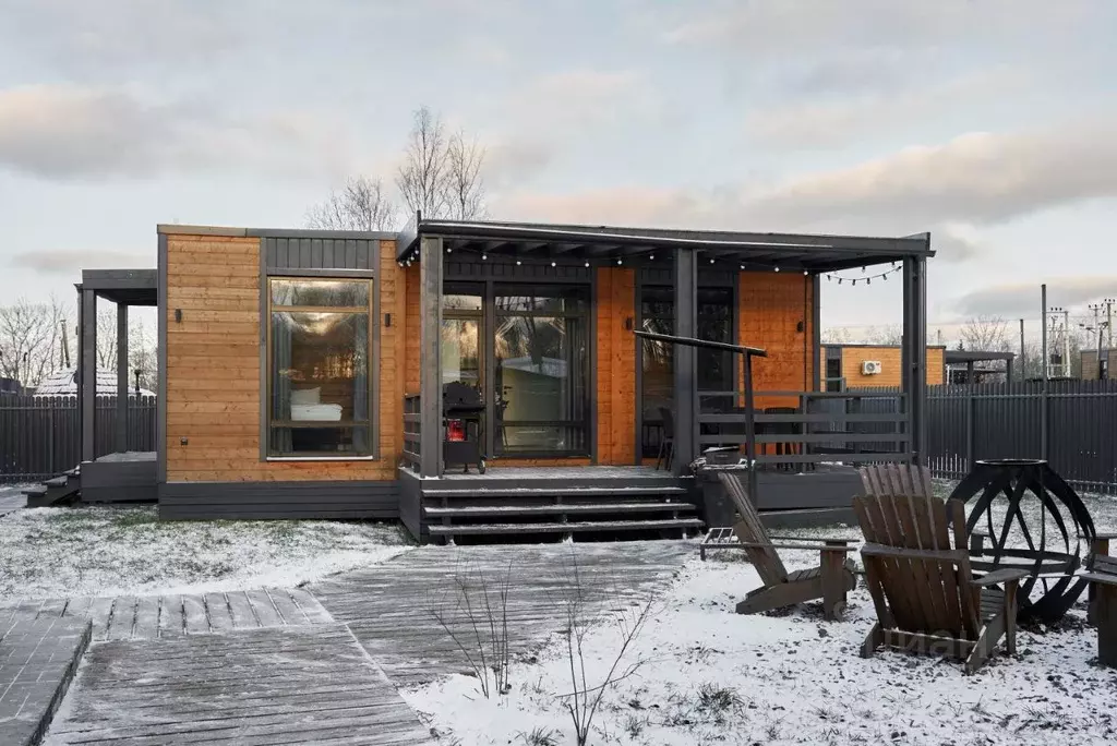 Дом в Ленинградская область, Приозерский район, Сосновское с/пос, ... - Фото 2