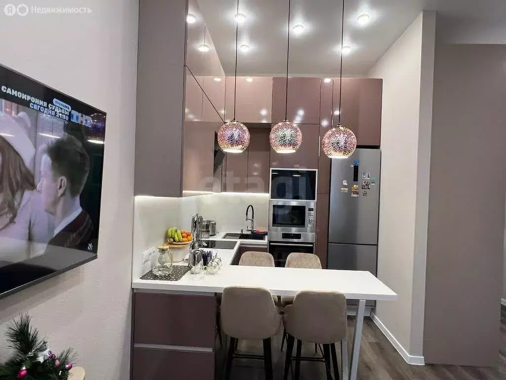 1-комнатная квартира: Тюмень, микрорайон Зарека, улица Лермонтова, 6 ... - Фото 2