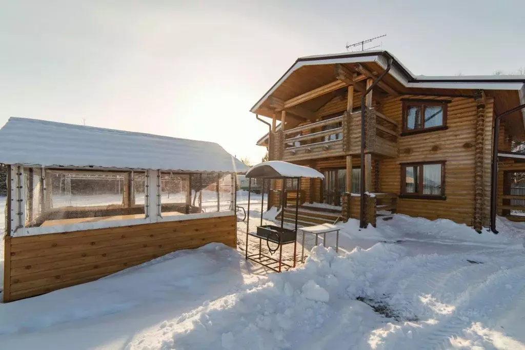 Дом в Тюменская область, Тюменский район, Боровский пгт пер. Лесной, ... - Фото 1