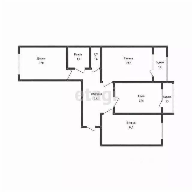 3-к кв. Дагестан, Махачкала просп. Гамидова, 18И (135.0 м) - Фото 1