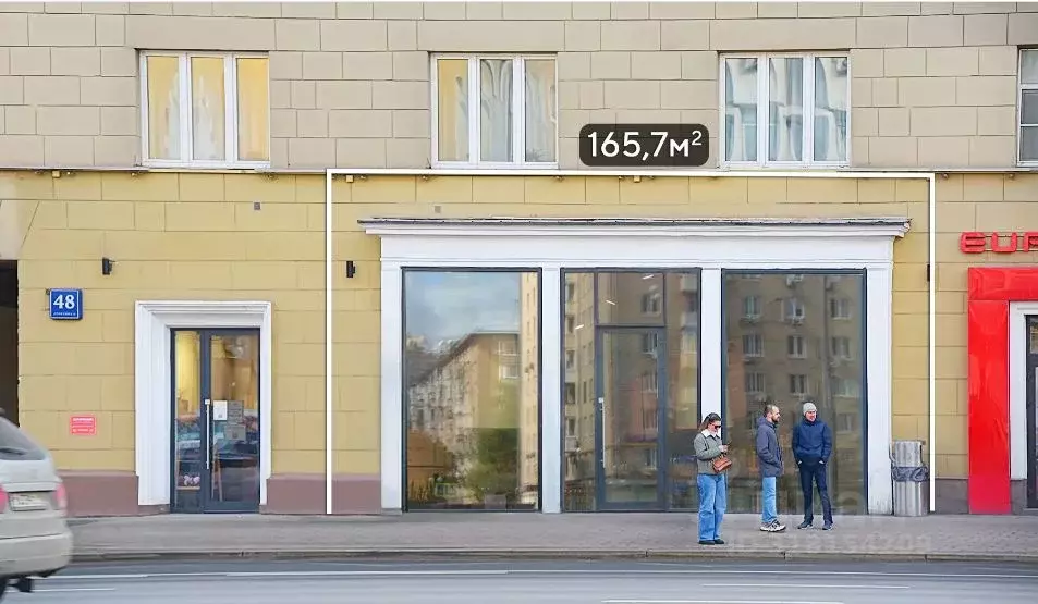 Торговая площадь в Москва просп. Мира, 48С6 (166 м) - Фото 0