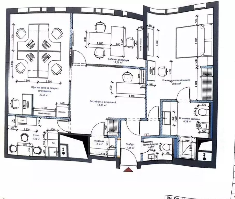 Офис в Москва наб. Пресненская, 10с2 (94 м) - Фото 2