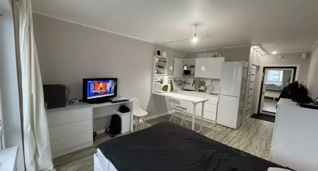 Студия Санкт-Петербург пос. Шушары, ул. Валдайская, 6к2 (24.4 м) - Фото 1