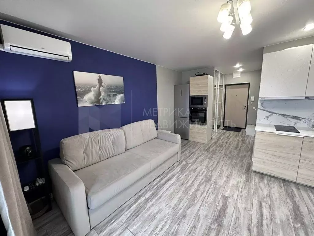 Студия Тюменская область, Тюмень ул. Николая Ростовцева, 26к1 (35.0 м) - Фото 0