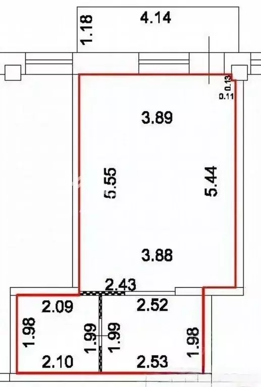 Студия Хакасия, Абакан ул. Комарова, 9Б (30.6 м) - Фото 2