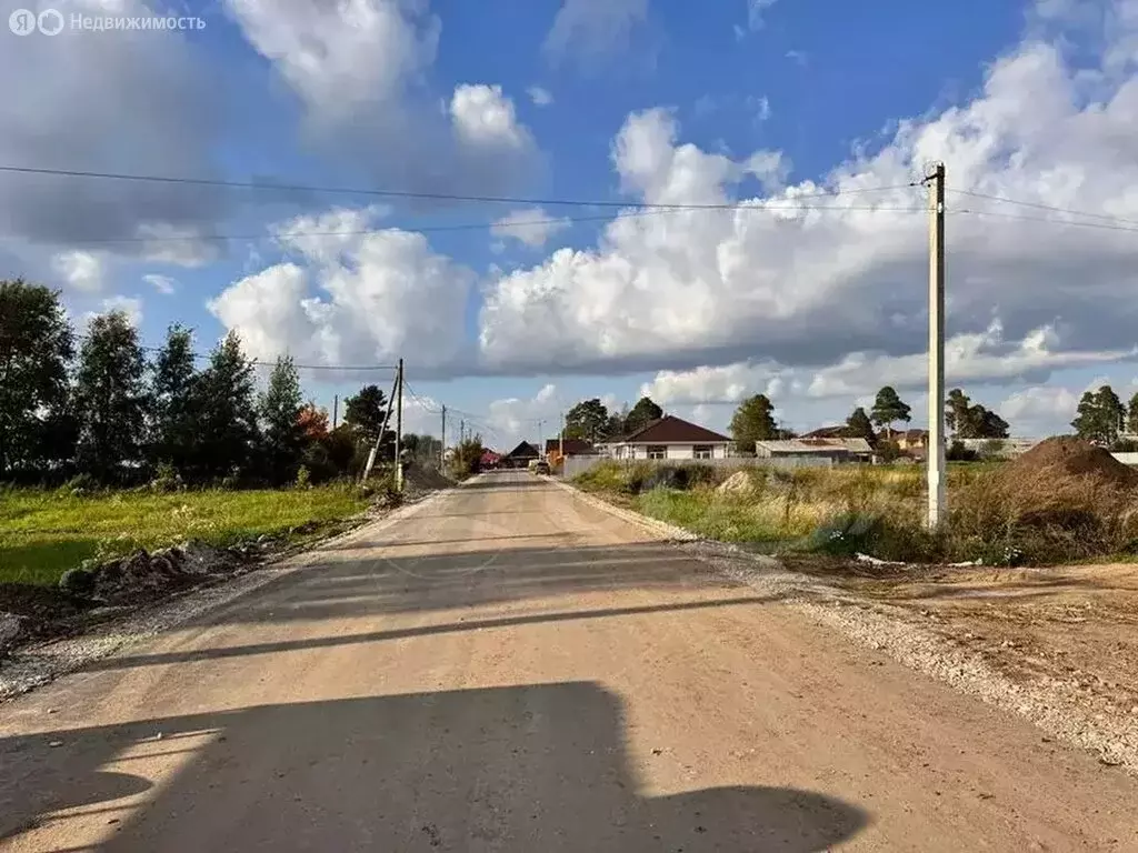 Участок в Тюменский муниципальный округ, деревня Ушакова, коттеджный ... - Фото 0