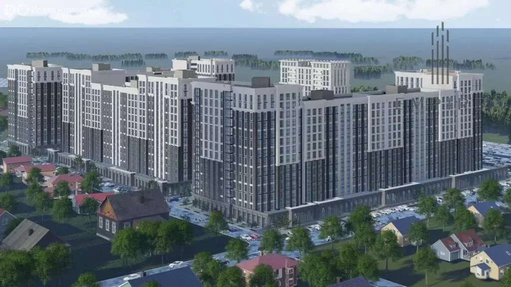 2-комнатная квартира: Аргун, улица А.А. Кадырова, 62А (47.19 м) - Фото 1